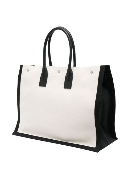 Rive Gauche Large Canvas Tote Bag SAINT LAURENT | 509415FAAVU9083